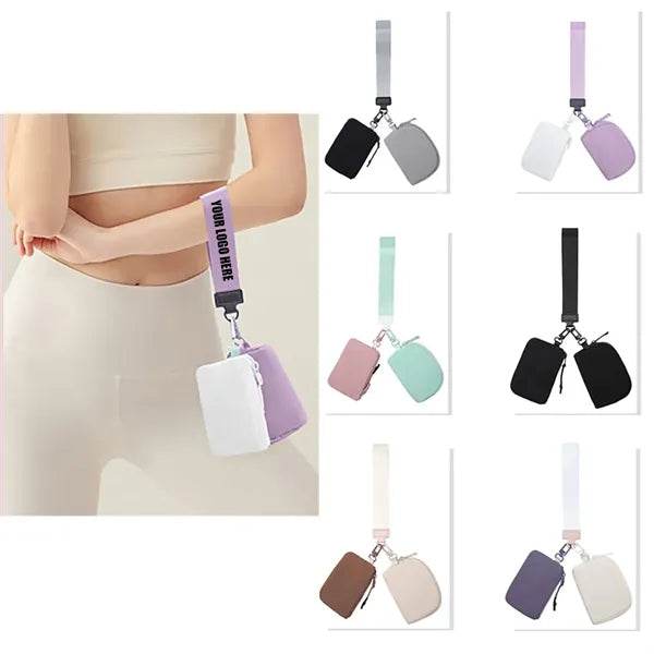Stylish Two-Pocket Wrist Wallet