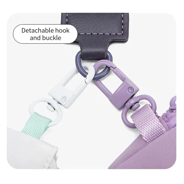 Stylish Two-Pocket Wrist Wallet