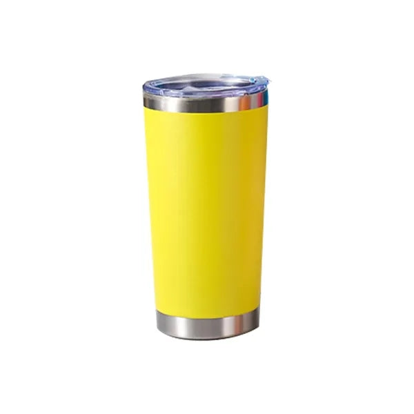 20oz Outdoor Double Layer Stainless Steel Easy Car Mug with
