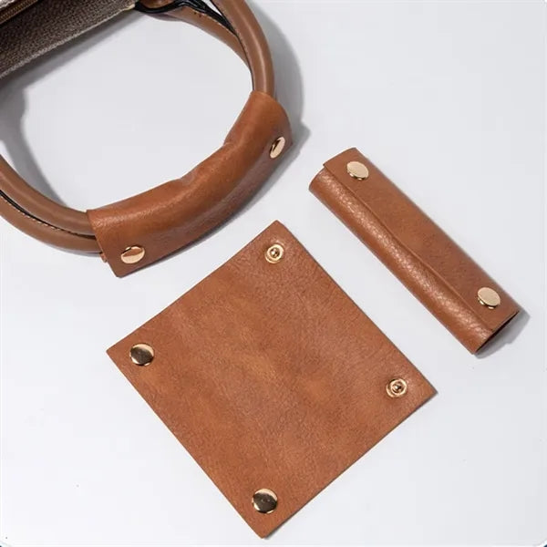 Leather Luggage Handle Wrap