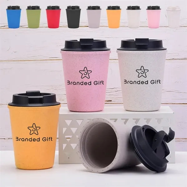 Portable Mini Wheat Straw Coffee Cup