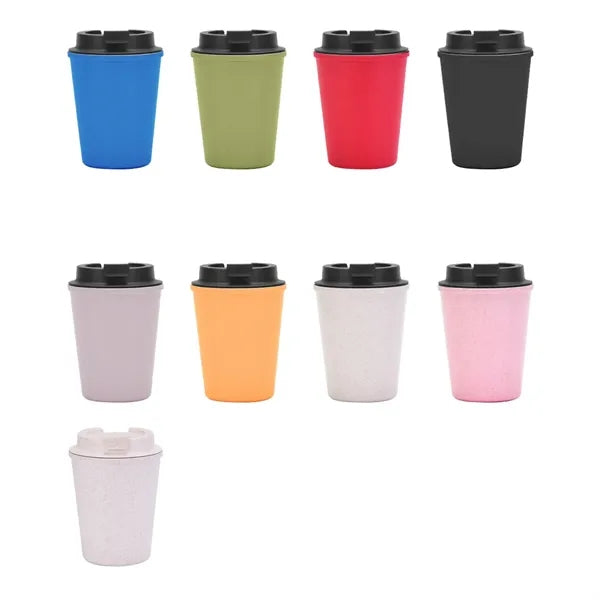 Portable Mini Wheat Straw Coffee Cup