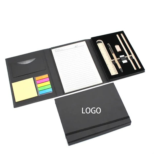 A5 Portable Journal Notebook Sticky Notes With Pen&Ruler