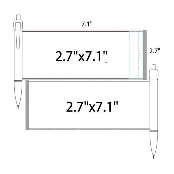 Pull-Out Banner Drawing Ballpoint Pen