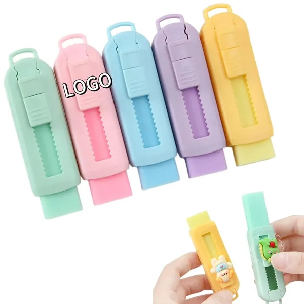3.46" x 0.98" Mini Telescopic 4B Eraser