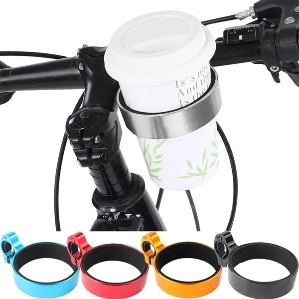 Aluminum Bike Coffee Cup Holder for Bicycle Scooter Cycling