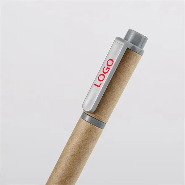 Kraft Paper Barrel Writing Pen
