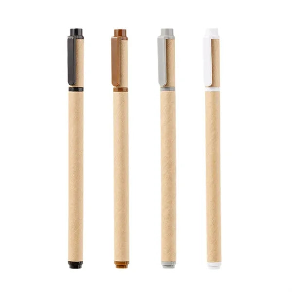 Kraft Paper Barrel Writing Pen