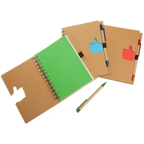 Spiral Notebook With Pen
