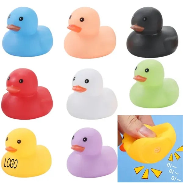 Mini Squeeze Sound Duck Toy