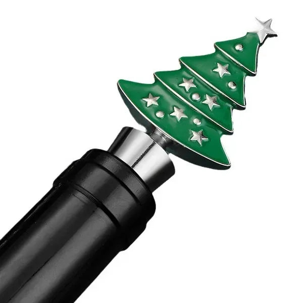 Christmas Tree Metal Wine Stopper