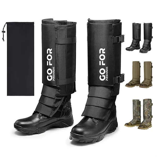 Snake Gaiters for Hunting