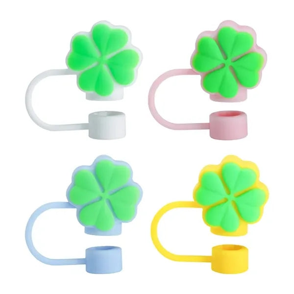 2/5'' Cute Flexible Halloween Drinking Straw Tips Cover Cap
