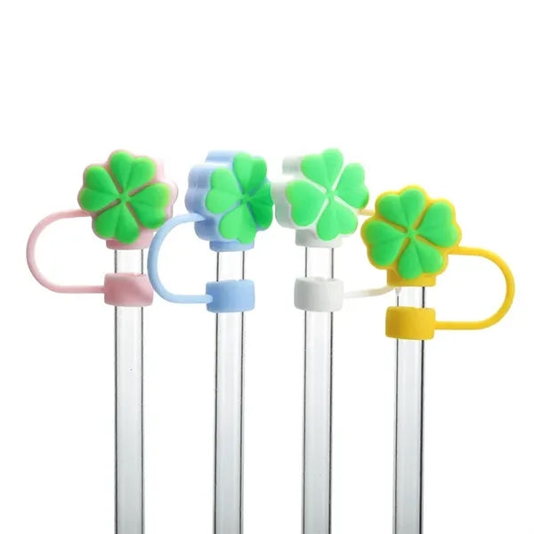 2/5'' Cute Flexible Halloween Drinking Straw Tips Cover Cap