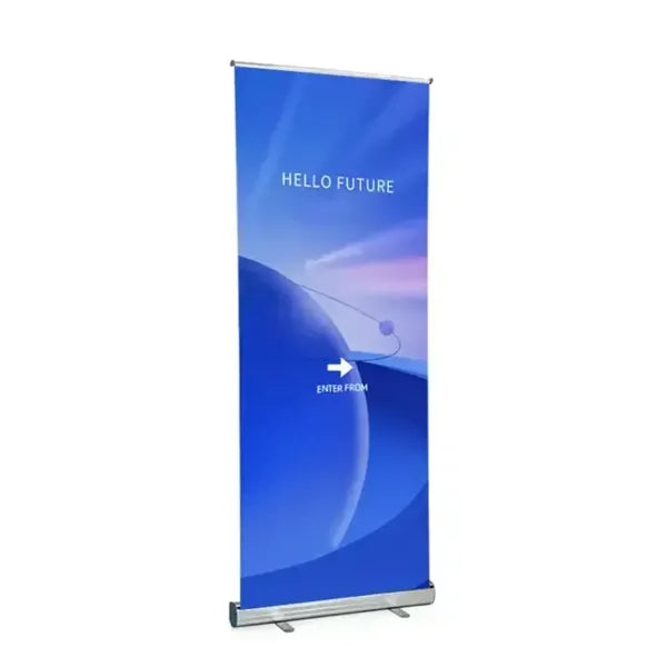 Aluminium Roll Up Banner Stand For Advertising Display