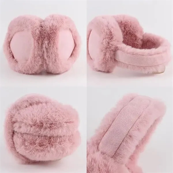 UniSex Plush Furry Winter Outdoors Ear Muffs Warm Earmuffs
