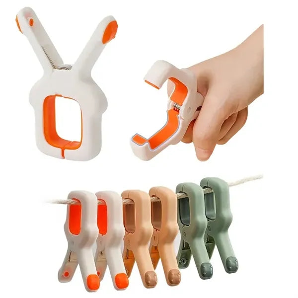 Traceless windproof clip outdoors