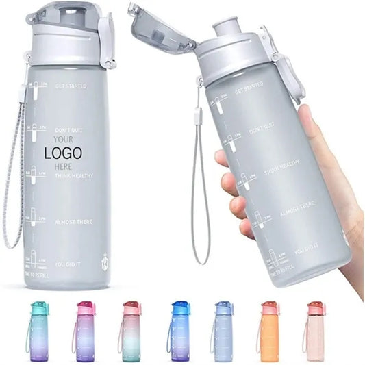 32oz Motivational Fitness Sports Water Bottle