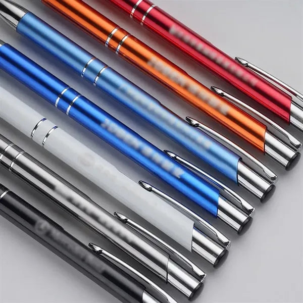 Ballpoint Pens Click Metal Rollerball Retractable Office