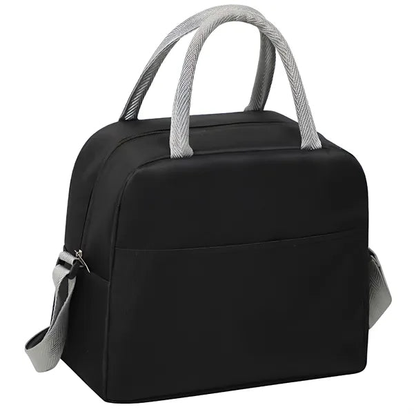 Insulated Lunch Bag For Food & Travel W/ Shoulder Strap