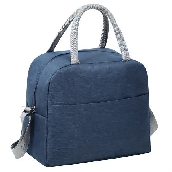 Insulated Lunch Bag For Food & Travel W/ Shoulder Strap