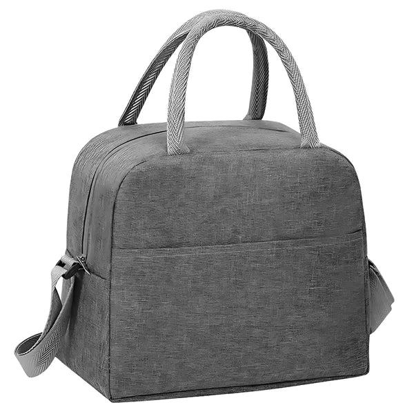 Insulated Lunch Bag For Food & Travel W/ Shoulder Strap