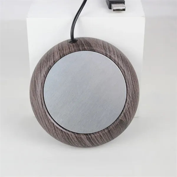 Imitation Wood USB Coffee Mug Warmer