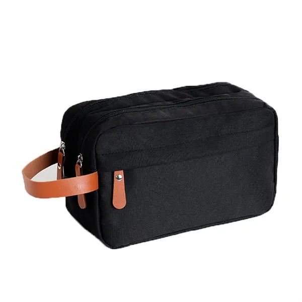 Men's toiletry Oxford bag Large capacity travel storage