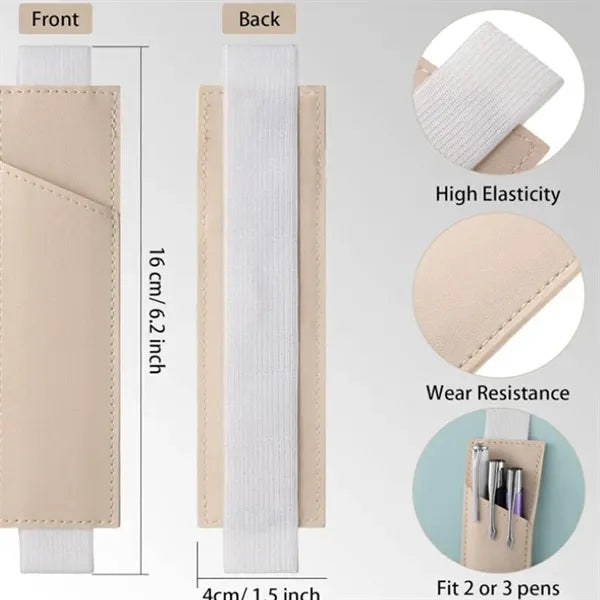 Detachable PU leather Pen Holder