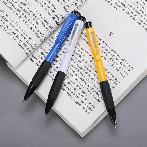 Ballpoint Pen Retractable Office Work Click Rollerball