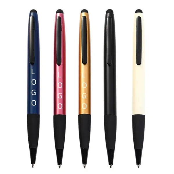 2-in-1 Ballpoint Stylus Pen Retractable For Touch Screens