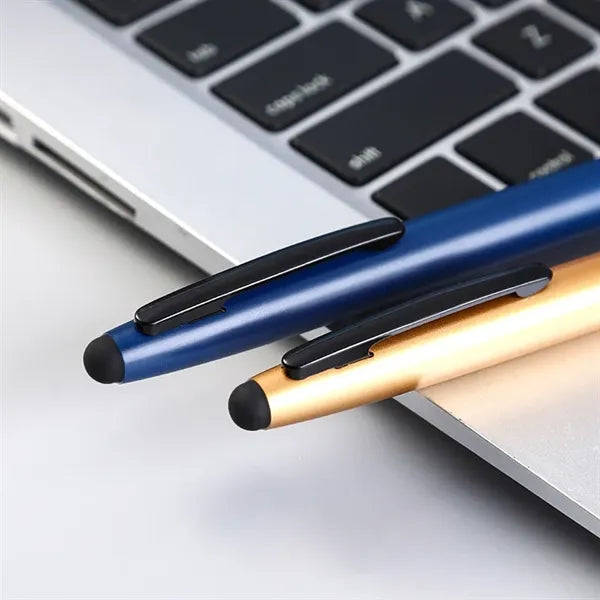 2-in-1 Ballpoint Stylus Pen Retractable For Touch Screens