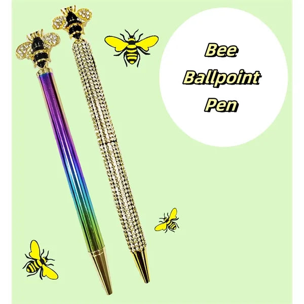 Bee Pressing Diamond Ballpoint Pen