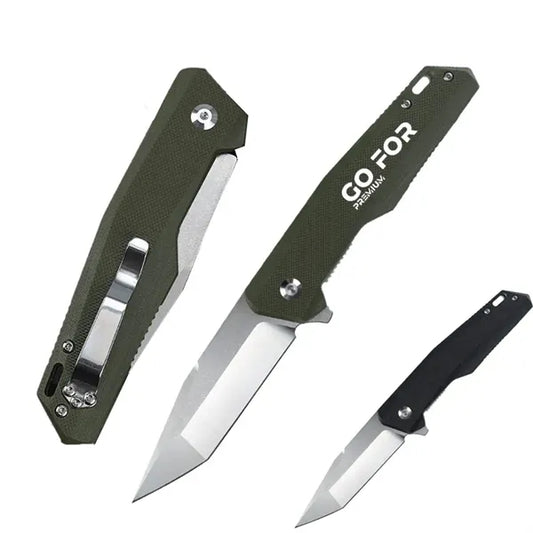Folding Survival Hiking Knives