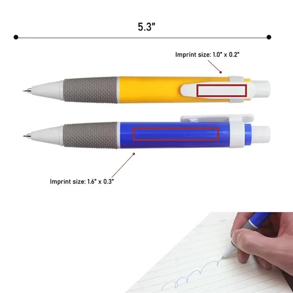Stylish Plastic Click Action Ballpoint Pen