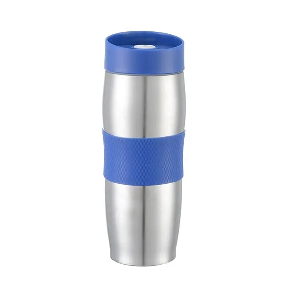 Insulated 12.6 oz. Lid Mug with Silicone Sleeve