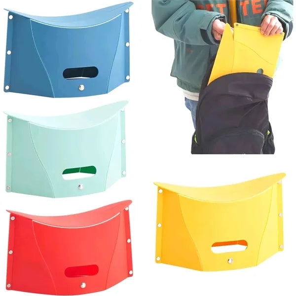 Portable Multifunctional Foldable Stool and Basket