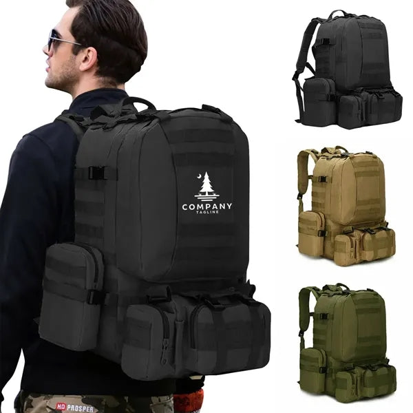 Large Military Tactical Backpack for Men