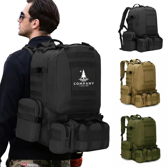 Large Military Tactical Backpack for Men