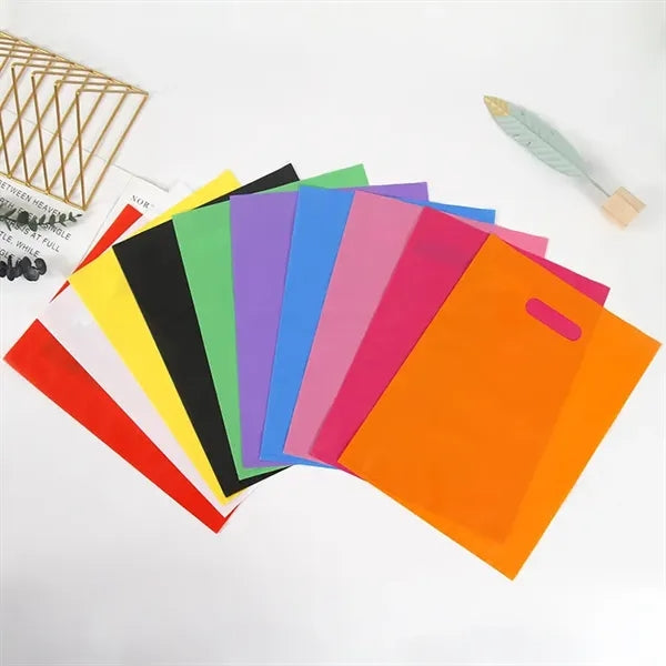 Plastic Bags with Handles - 9x12 Inch