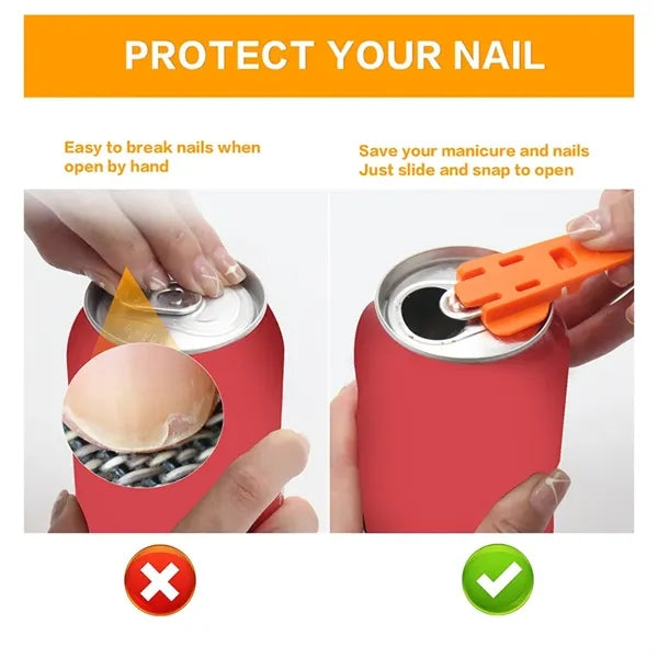 Dustproof drink can opener