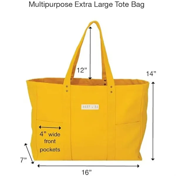 Large Canvas Tote Bag