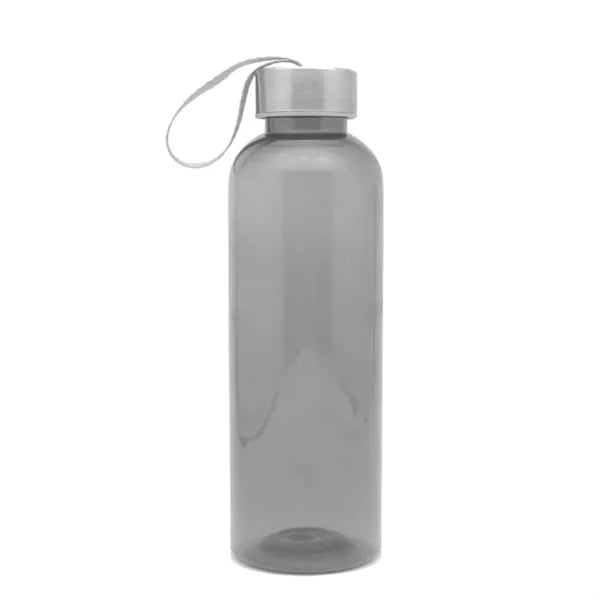 18Oz Plastic Water Bottle with Carrying Strap Lid
