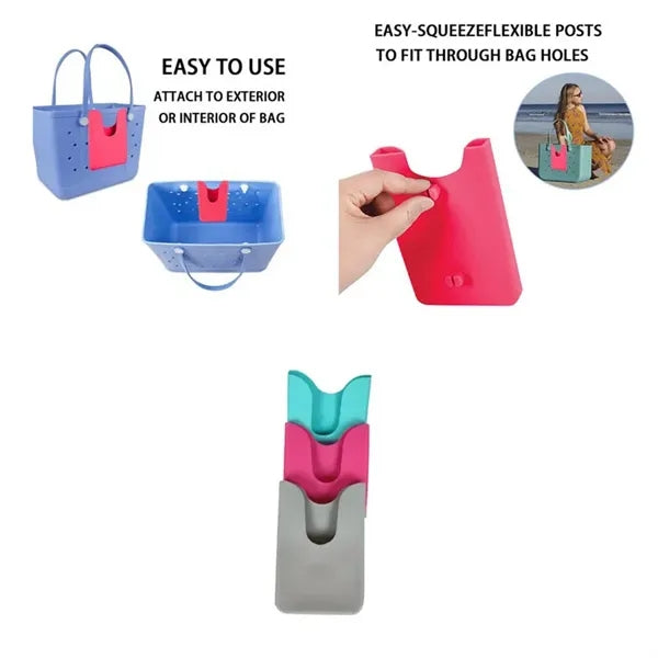 Silicone Phone Holder For Bogg Bag
