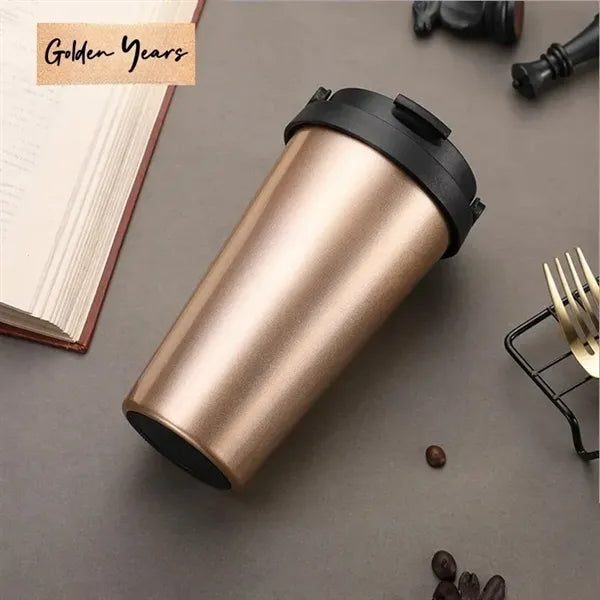 500ML Insulated Coffee Cup Stainless Steel Tumbler Mug
