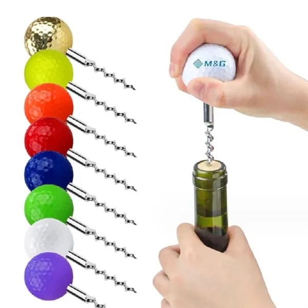 Golf Ball Wine Opener