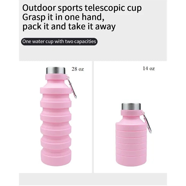 Collapsible 28oz Water Bottle