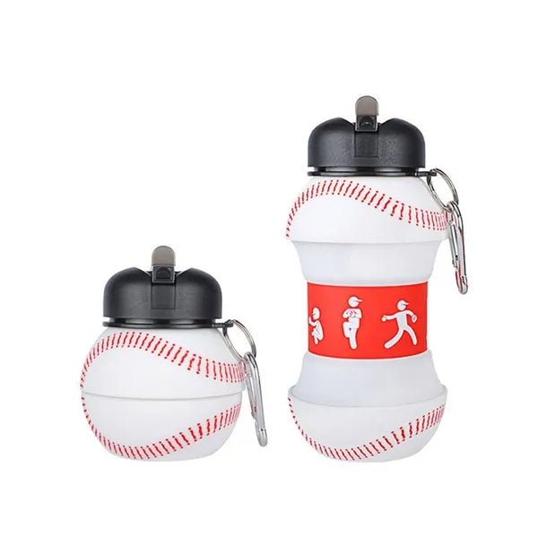 Collapsible Silicone Water Bottle 18oz