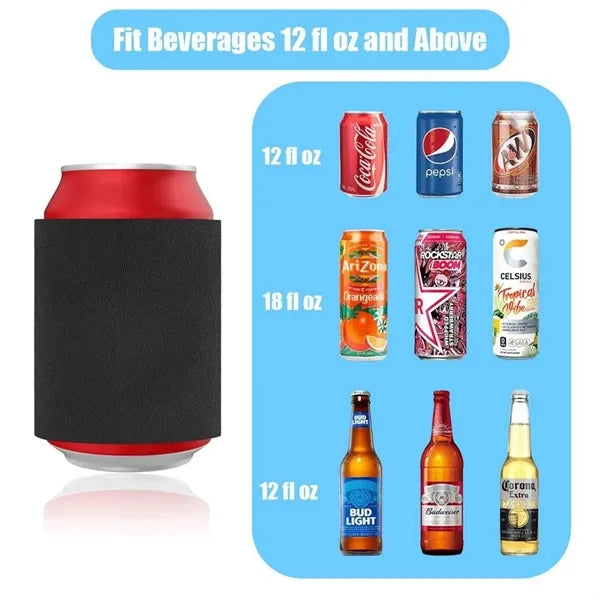 Neoprene Slap Wrap Can Cooler Sleeves