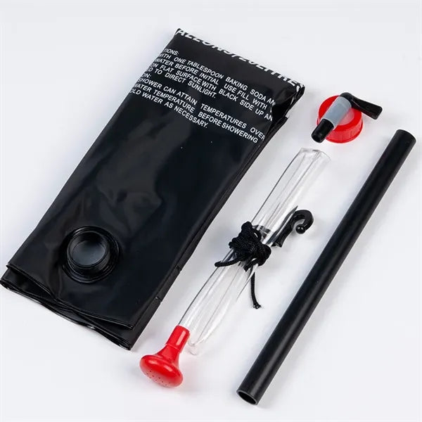 5 Gallons Portable Solar Camping Shower Bag